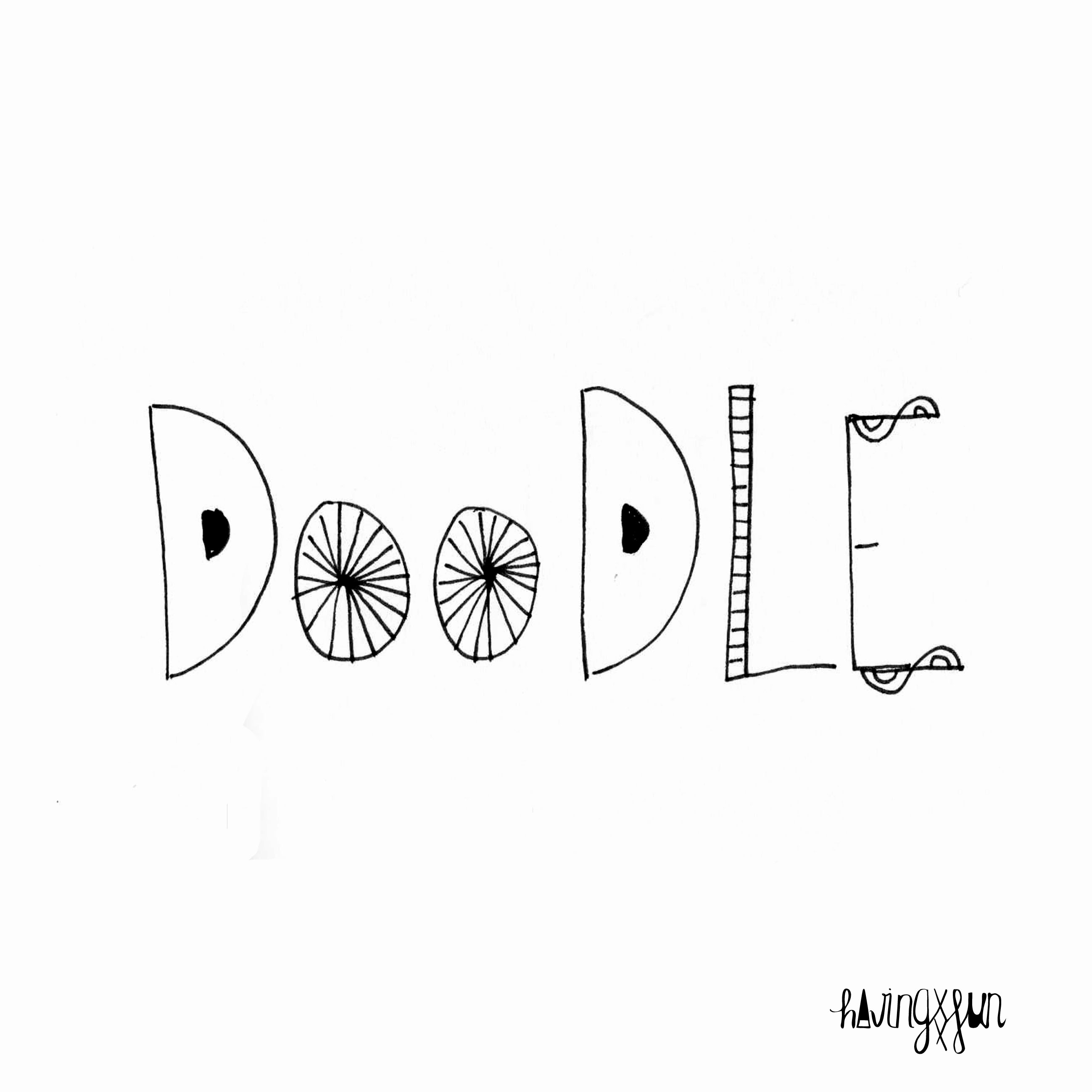 doodle word